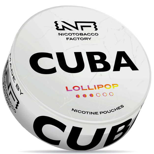 CUBA White Lollipop