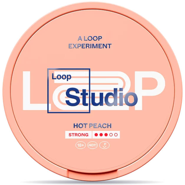 LOOP Studio Hot Peach 9 mg