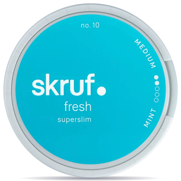 Skruf No.10 Fresh Superslim 4 mg