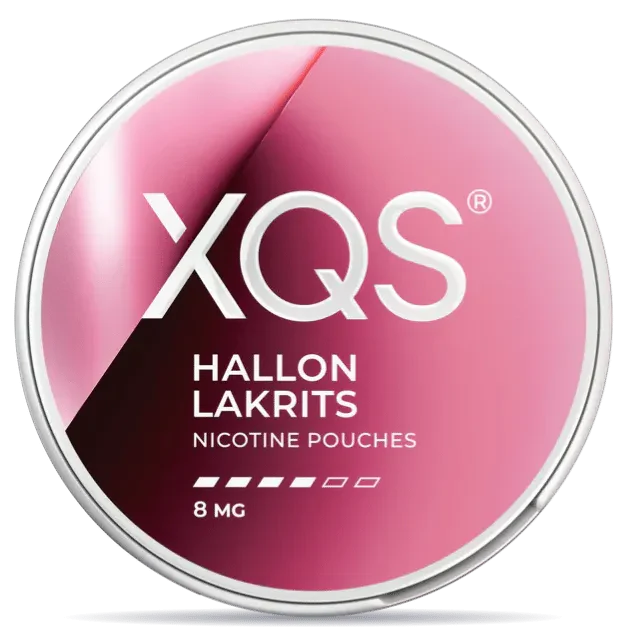XQS Hallon Lakrits 8 mg